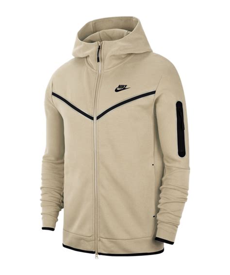 nike tech fleece jacke damen beige|tech fleece hoodie.